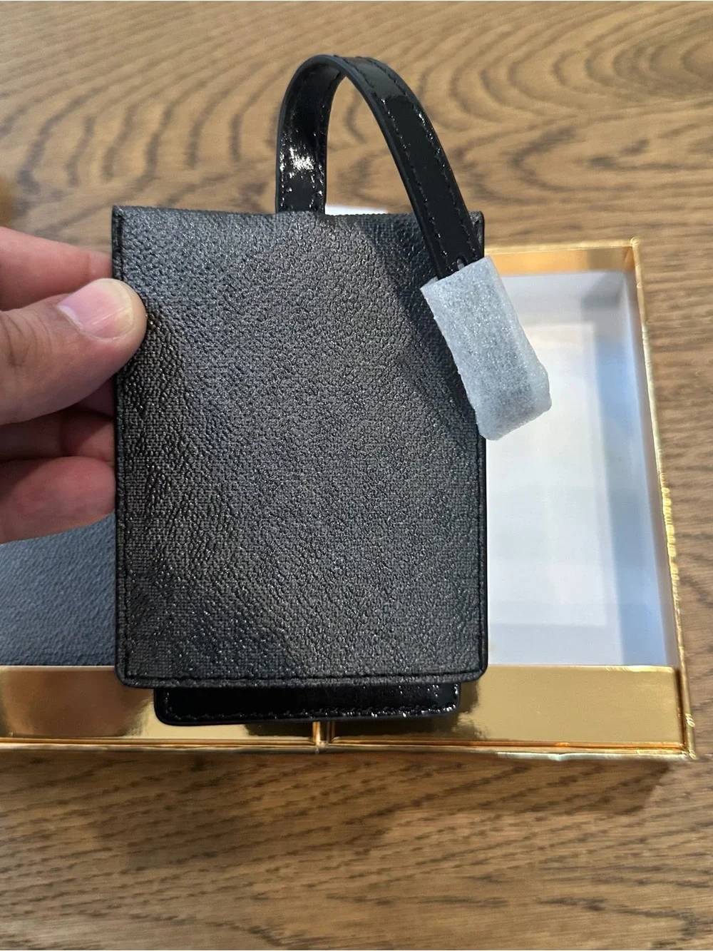 Michael Kors Jet Set Passport Case & Luggage Tag Gift Set Black NIB
